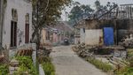 Kampung Terdampak Bendungan Karian Dibakar dan Dirobohkan