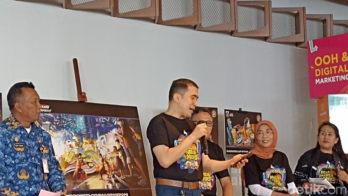 Kepala Disparekraf DKI Jakarta Andhika Permata (Tiara Aliya/detikcom)