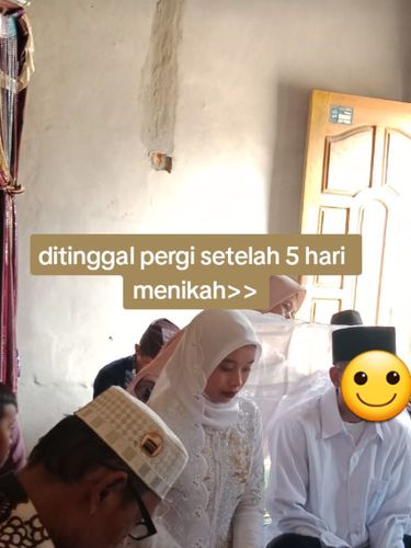 Kisah pria yang curhat istri pergi setelah lima hari menikah, kabar tersebut langsung viral di TikTok.