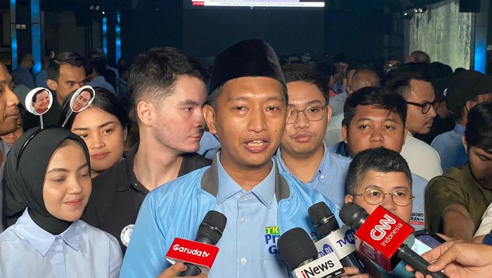 Komandan Tim Kampanye Nasional Pemilih Muda (TKN Fanta) paslon nomor urut 2 Prabowo-Gibran, Arief Rosyid.