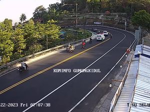 Lalin Jalan Wonosari Pagi Ini, Kalau Piknik Hati-hati di Jalan Ya
