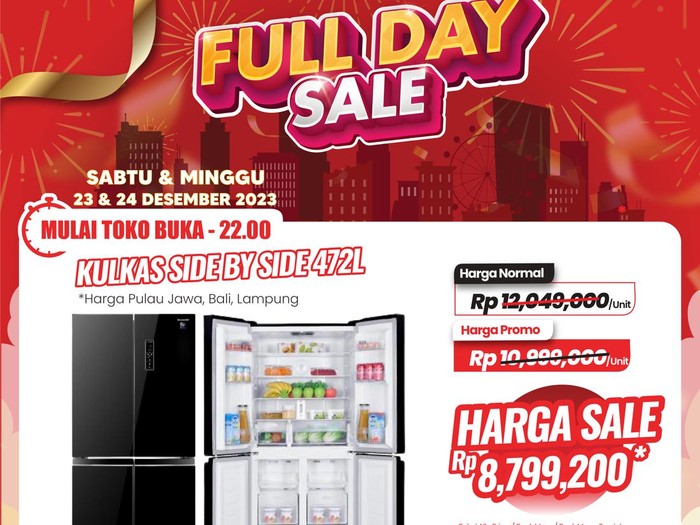 Transmart Full Day Sale-Kulkas