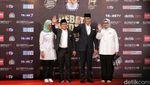 Lambaian Tangan Tiga Paslon Capres Cawapres