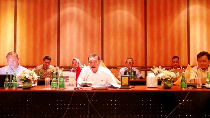 Luhut Pimpin Program Kerja Kemenko Marves Tahun 2023.