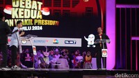 Nah soal hilirisasi itu sudah masuk sebenarnya Mas Gibran, saya tadi kan bicara soal penguatan ketahanan ekonomi nasional, itu di dalamnya sudah ada hilirisasi dan industrialiasasi yang aman lingkungan, katanya.