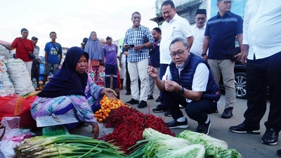 Mendag Zulhas Sebut Harga Cabai Sudah Murah di Mana-mana