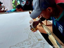 Melihat Pembuatan Batik Tulis Karya Penghuni Lapas Lowokwaru Malang