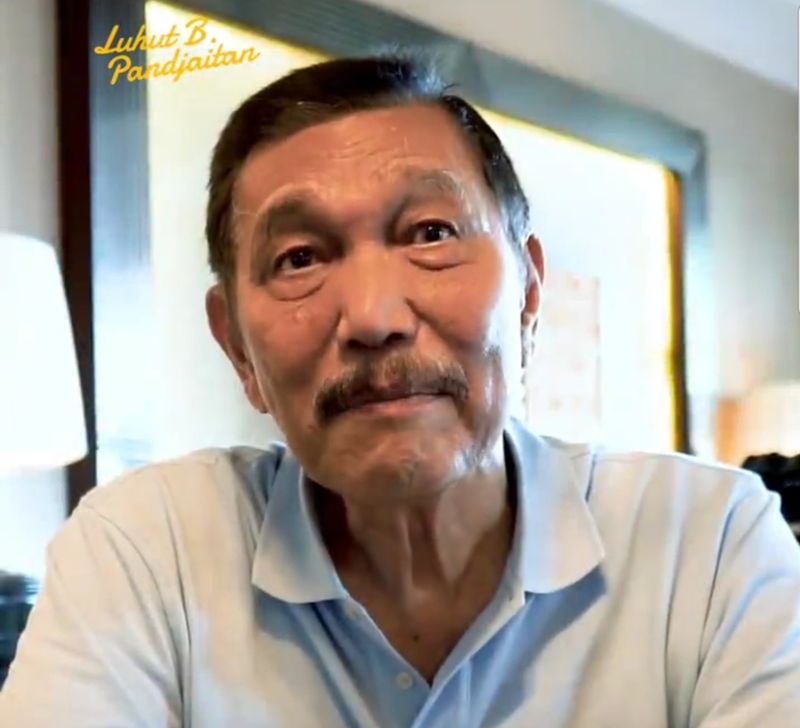 Menko Marves Luhut Binsar Pandjaitan. (Dok. akun Intagram Luhut)