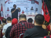 Momen Diskusi Publik Kenapa Anak Muda Harus Pilih Ganjar-Mahfud
