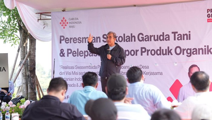 Peresmian Sekolah Garuda Tani