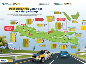 Peta Rest Area Jalan Tol Trans Jawa: Daftar Lokasi dan Fasilitas