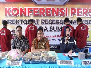 Sebulan, Polda Sumsel Berhasil Amankan 38 Kg Sabu Asal Riau