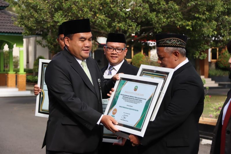 Raih Predikat 'Kabupaten Inovatif', Bupati Blora Apresiasi 7 Kepala OPD
