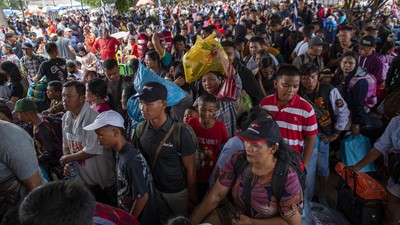 Ratusan Warga Batam Ikut Mudik Natal Gratis Naik Kapal