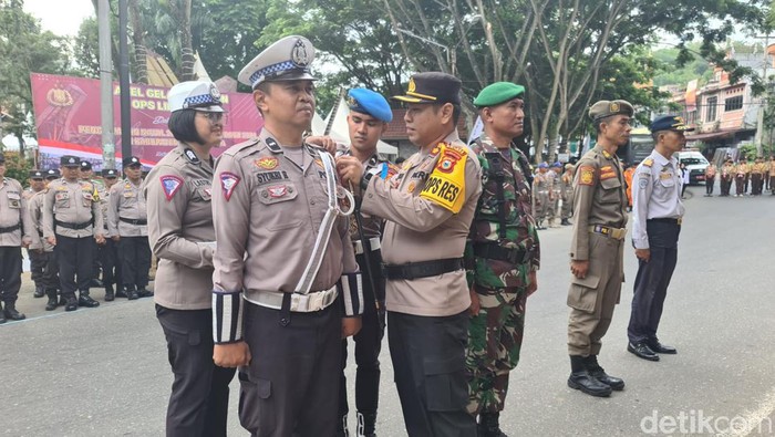 Apel Pasukan OPS Lilin Tana Toraja, Sulawesi Selatan (Sulsel).