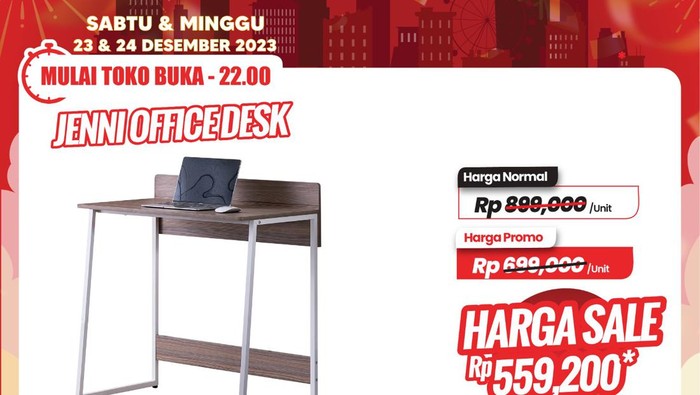 Transmart Full Day Sale- Meja Kerja