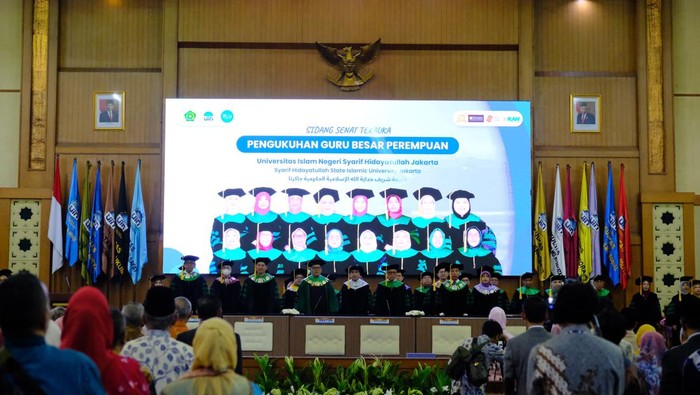 UIN Jakarta Kukuhkan 16 Guru Besar Perempuan di Hari Ibu sekaligus capai sejarah guru besar perempuan terbanyak di PTKIN se-Indonesia