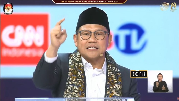 Cawapres nomor urut 1 Muhaimin Iskandar (Cak Imin) bicara soal visi misi AMIN. Salah satunya adalah bakal memberantas mafia hingga menyiapkan bansos plus.