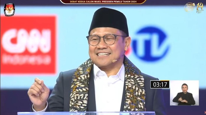 Cawapres nomor urut 1 Muhaimin Iskandar (Cak Imin) bicara soal visi misi AMIN. Salah satunya adalah bakal memberantas mafia hingga menyiapkan bansos plus.