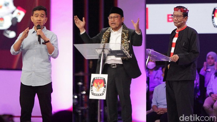 Visi Misi Cawapres di Debat Kedua Pilpres 2024