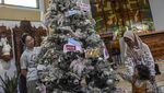 Warga Lintas Agama di Ciamis Bikin Pohon Natal Pemilu Damai, Yuk Lihat