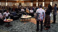 Penyerahan penghargaan dilakukan di Puri Agung Hotel Grand Sahid Jaya, Jalan Sudirman, Jakarta Pusat, Sabtu (23/12/2023). 
