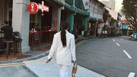 Kekasih Thoriq Halilintar ini gemar berburu kuliner enak. Bahkan dirinya tak sungkan jika harus plesiran ke luar neger demi makan makanan enak. Foto: Instagram/aaliyahmassaid