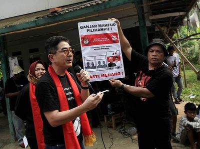 Arsjad Rasjid Sosialisasi Cara Coblos Ganjar-Mahfud di Karawang
