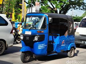 Dishub Sulsel Minta Pemkot Makassar Atur Operasional Bajaj di Jalan Poros
