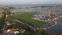 Rabu, 20 Desember 2023, PT Pertamina EP berhasil menemukan dua sumur sumber migas (minyak dan gas) baru di Jawa Barat. Salah satunya di Kabupaten Bekasi, tepatnya di Desa Sukawijaya, Tambelang. ANTARA FOTO/Fakhri Hermansyah