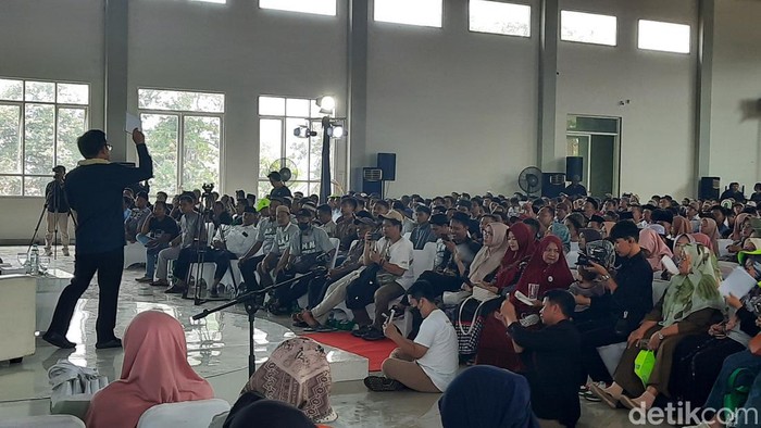 Cak Imin saat bertemu seribu pelaku UMKM di Kudus, Sabtu (23/12/2023).