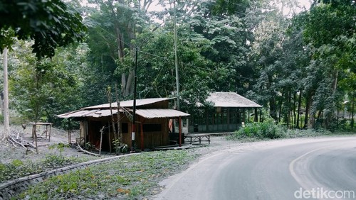 Gunung Lewotobi Laki-laki, Kabupaten Flores Timur, Nusa Tenggara Timur (NTT), erupsi, Sabtu (23/12/2023). (Arnoldus Yurgo Purab)