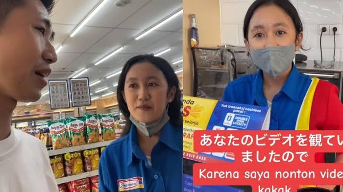 Kasir Indomaret Jago Bahasa Jepang