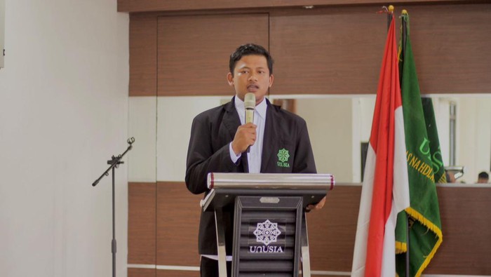 Ketua BEM UNUSIA Aldi Hidayat