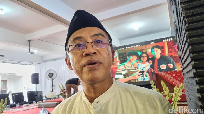 Ketua Rabithah Maahid Islamiyah (RMI) PBNU KH. Hodri Ariev saat ditemui di Krapyak, Bantul, Sabtu (23/12/2023).