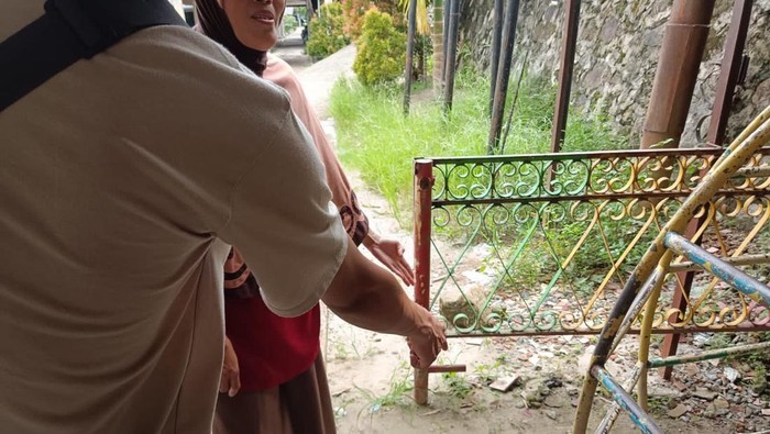Lokasi kedua penemuan bayi di Pangkalpinang