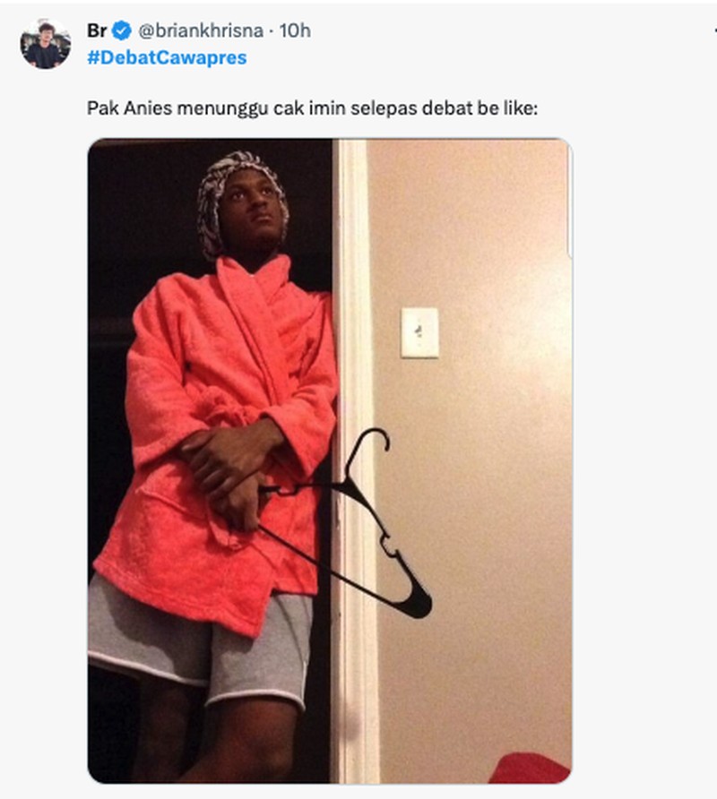 Meme Debat Capres 2024