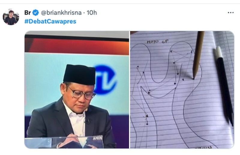 Meme Debat Capres 2024
