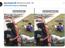 Meme Kocak Debat Cawapres: SGIE hingga Slepet