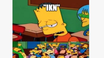 Meme Gibran ditanya IKN. Foto: Twitter