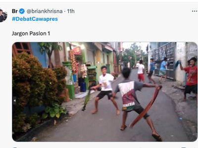 Meme Kocak Debat Cawapres: SGIE hingga Slepet