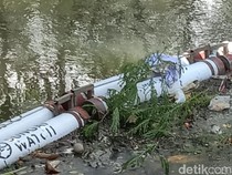 Mayat Bayi Ditemukan Tersangkut Jaring Sampah Sungai Watch Denpasar