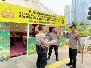 Pospam Nataru di Setiabudi, Warga Bisa Lapor Pencurian ke Polisi