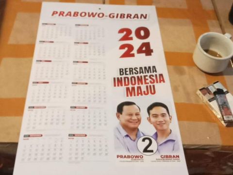 Prabowo Subianto-Gibran Rakabuming nomor urut dua