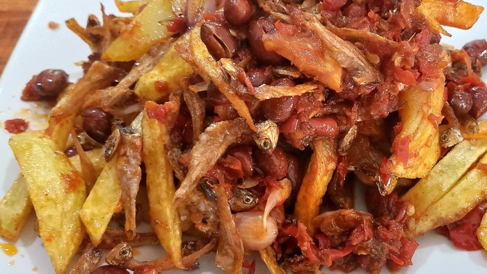 Resep Sambal Kentang, Teri dan Kacang