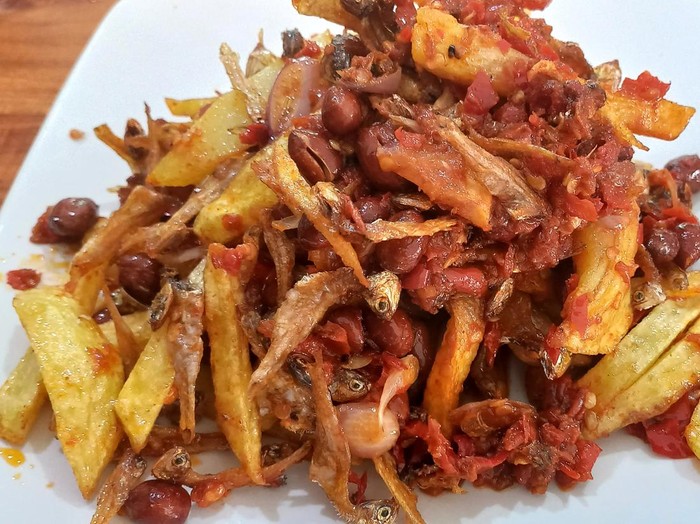 Resep Sambal Kentang, Teri dan Kacang