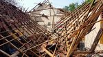Potret SDN di Mojokerto Ambruk Usai Diterjang Hujan Deras