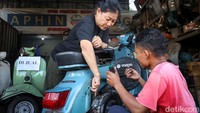 Hingga detik ini, Aphin masih berpendirian dengan jargon “Satu Vespa Berjuta Saudara”. Menurutnya slogan tersebut sangat menginspirasi dirinya untuk terus mengembangkan bengkel miliknya agar tetap bisa memenuhi hasrat para pecinta vespa yang mampir ketempatnya.
