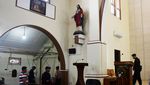 Jelang Natal, Polisi Sterilisasi Gereja di Madiun