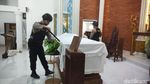 Polisi Strerilisasi Gereja di Malang Menjelang Natal 2023